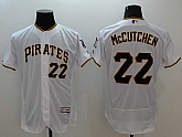Pittsburgh Pirates #22 Andrew McCutchen White 2016 Flexbase Authentic Collection Stitched Jersey,baseball caps,new era cap wholesale,wholesale hats